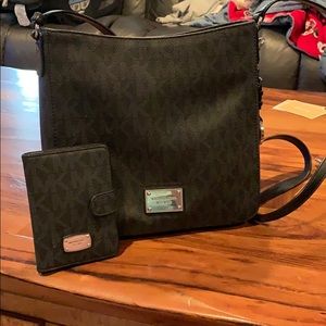 Michael Kors purse and wallet